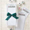 Things To Do Before Mahjong Rectangle Notepaper with Acrylic Tray