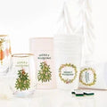 Christmas Gold Foil Frost Cups