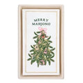 Christmas Ceramic Guest Napkin Tray + Napkins
