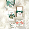 Christmas Ceramic Guest Napkin Tray + Napkins