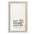 Christmas Ceramic Guest Napkin Tray + Napkins