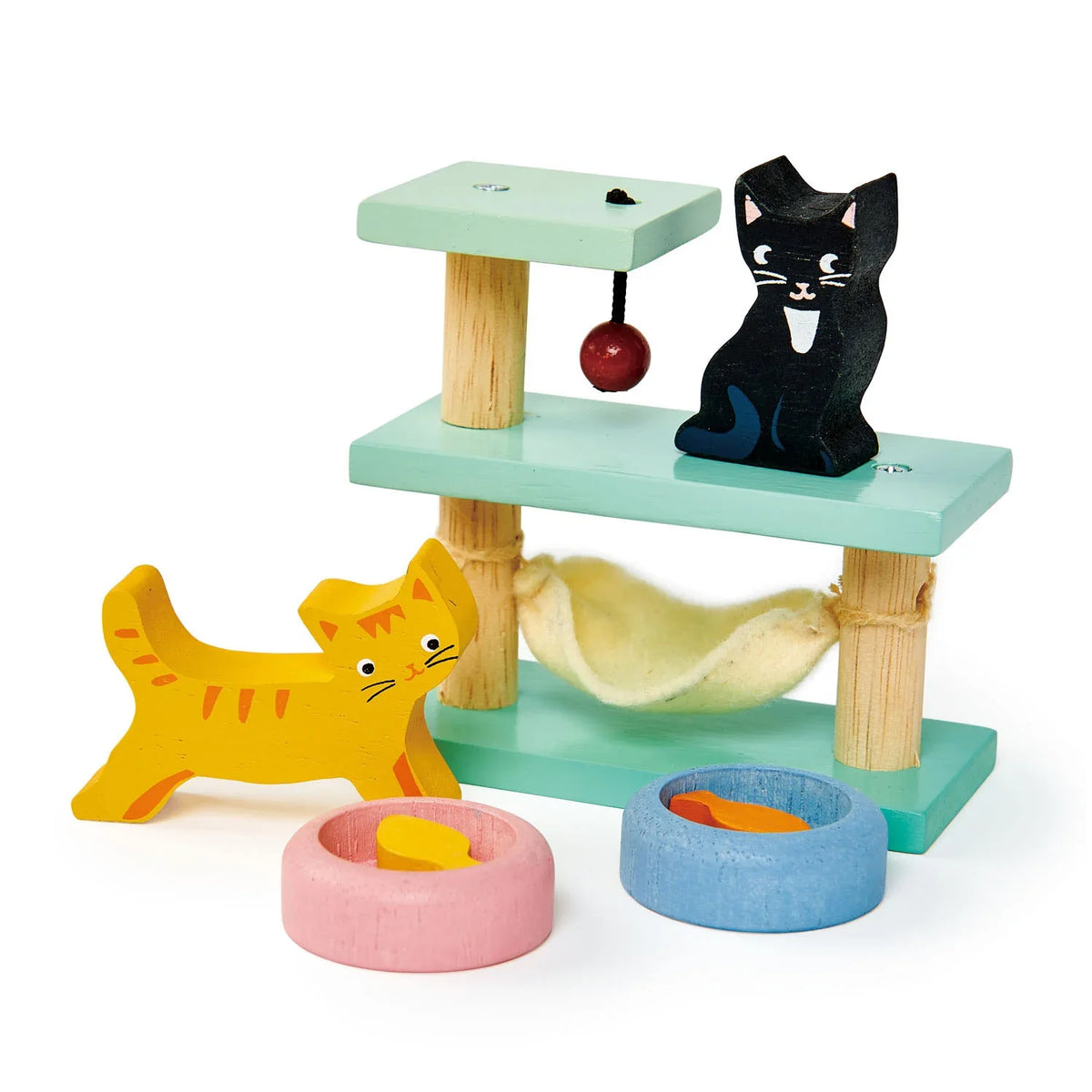 Tender Leaf Toys Dollhouse Pet Cat Set