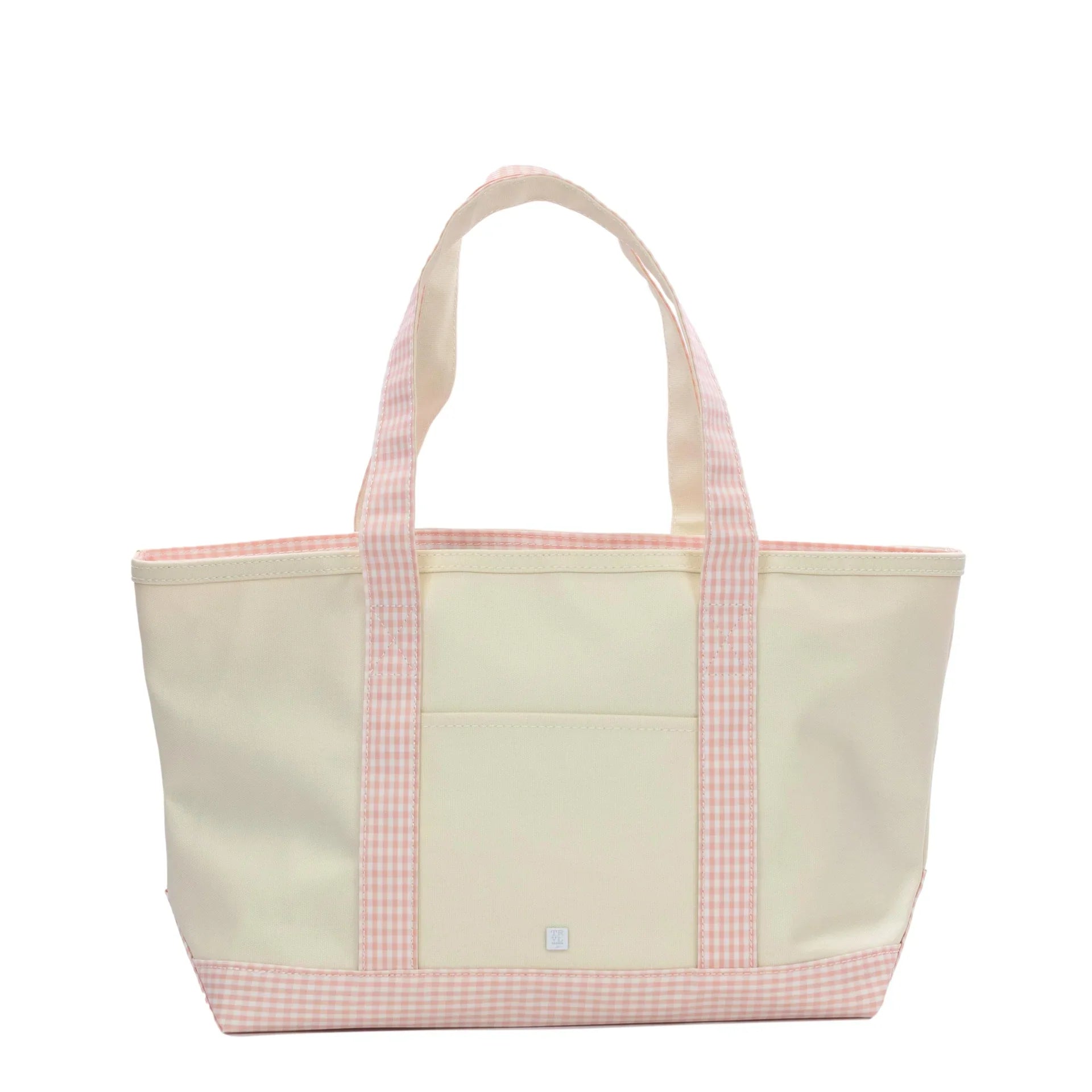 Medium Midi Coated Canvas Trim Tote