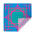 Teal Garden Double Sided Mahjong Mat