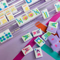 The Brights! Lilac House Tiles
