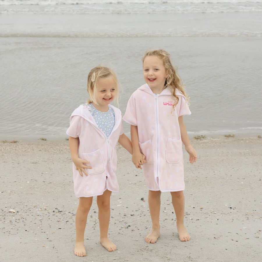 Kids’ Cover Up Pink Hearts