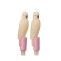 Parrot Taper Candles - Set of 2