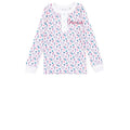 Alden Girls' Pima Cotton Pajama Pant Set - Cosmic Crush