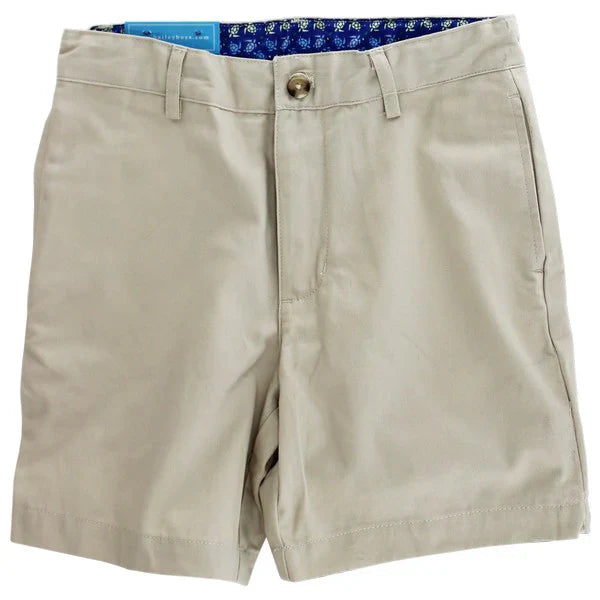Boys Khaki Twill Shorts