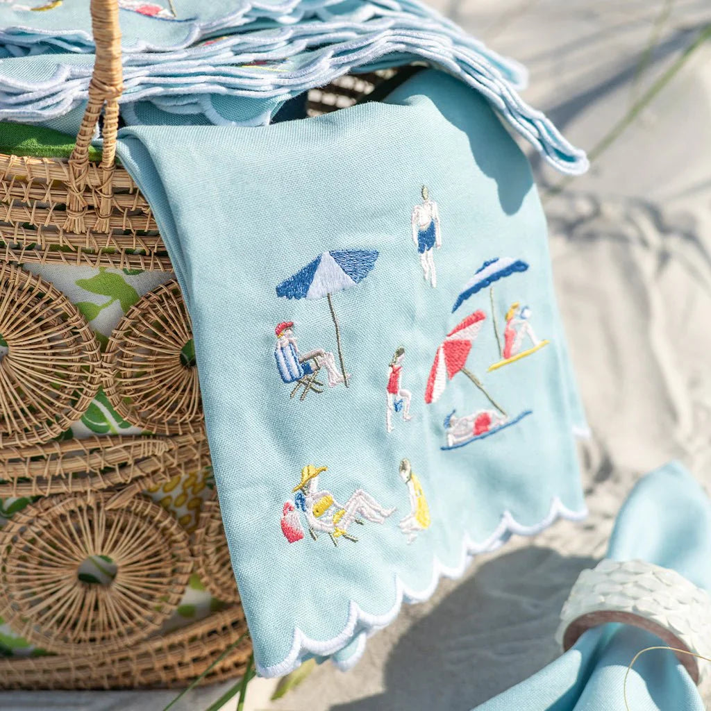 Day at the Beach Tea Towels