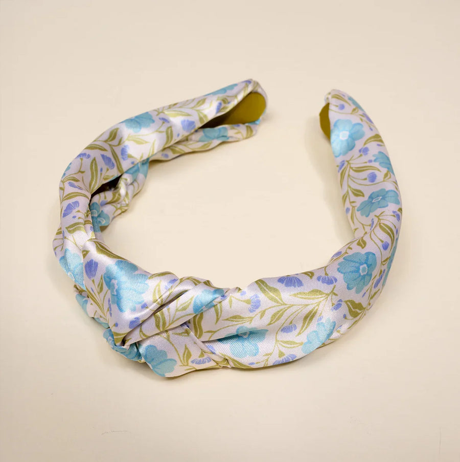 Petals Aqua Classic Twist Headband