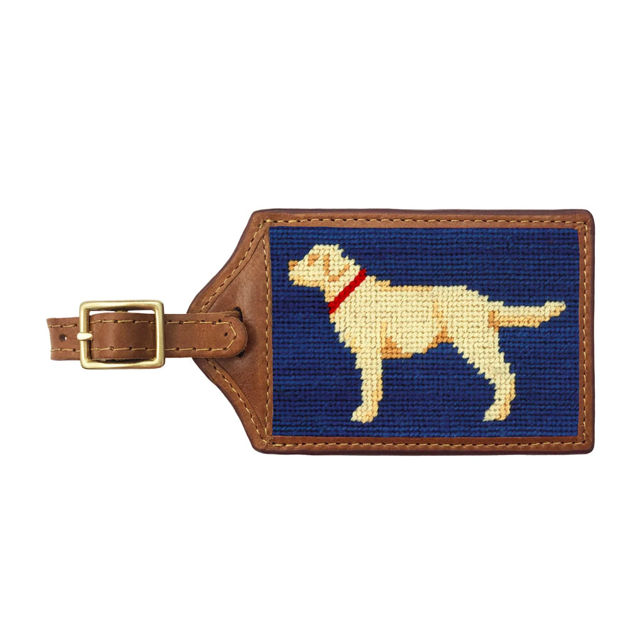 Yellow Lab Luggage Tag(Classic Navy)