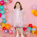 Pink Confetti Cape