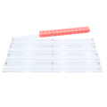 MAHJONG RACKS | Premium Acrylic | 4 Racks + 4 Pushers: Tortoiseshell