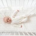 Bear Hugs Zip Footie - Ivory