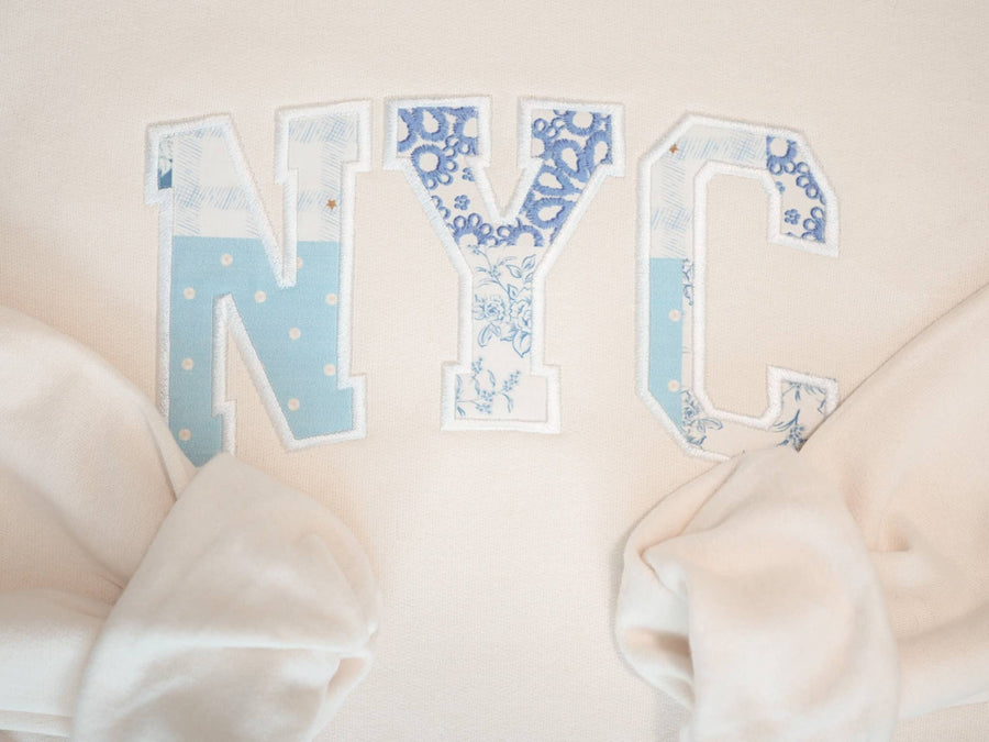 Independent Trading Floral & Prints Custom Crew Sweatshirt