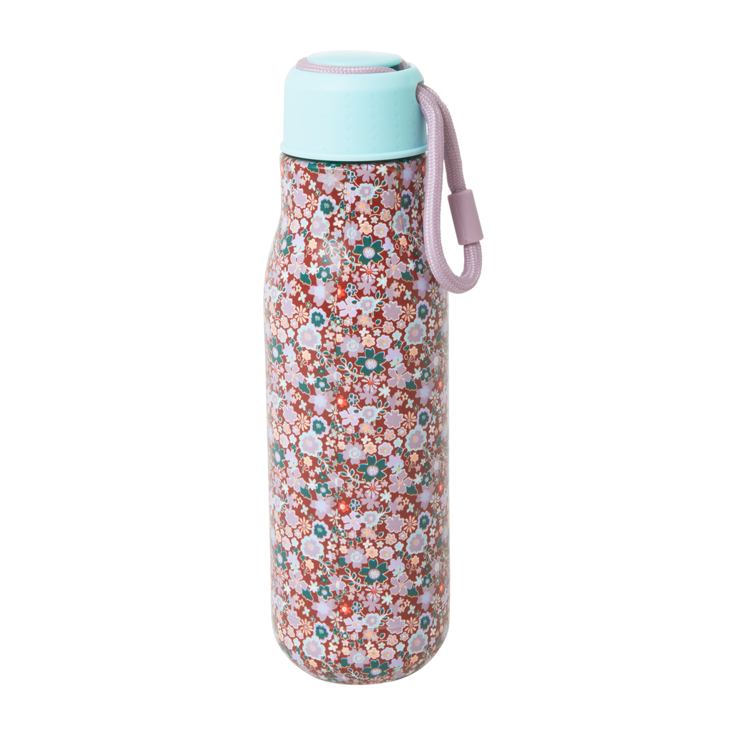 Stainless Steel Thermo Bottle | Lavender Fall Floral Print