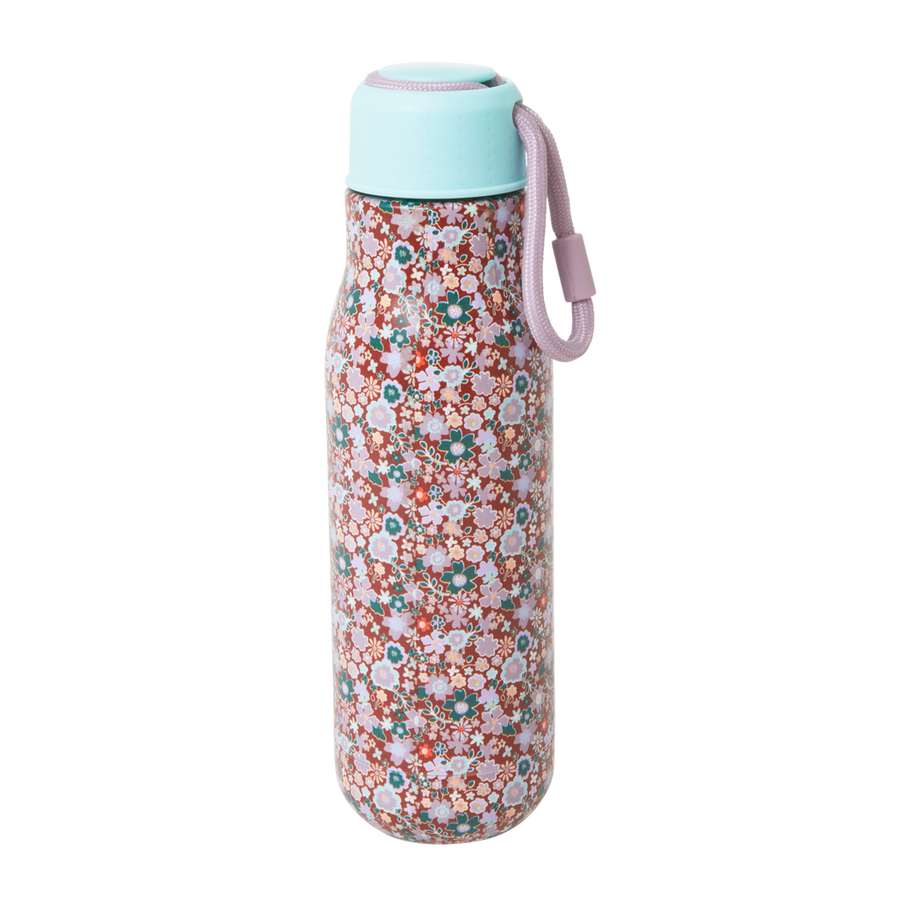 Stainless Steel Thermo Bottle | Lavender Fall Floral Print