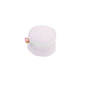 3" Pink Seersucker Mini Button | Mint