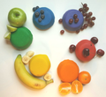 Scented Playdough Rainbow 6-Pack with Fruit Scents (5 ounce)