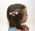 Premium Children's Barrettes - Strawberries