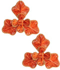 Kaia Raffia Flower Earring