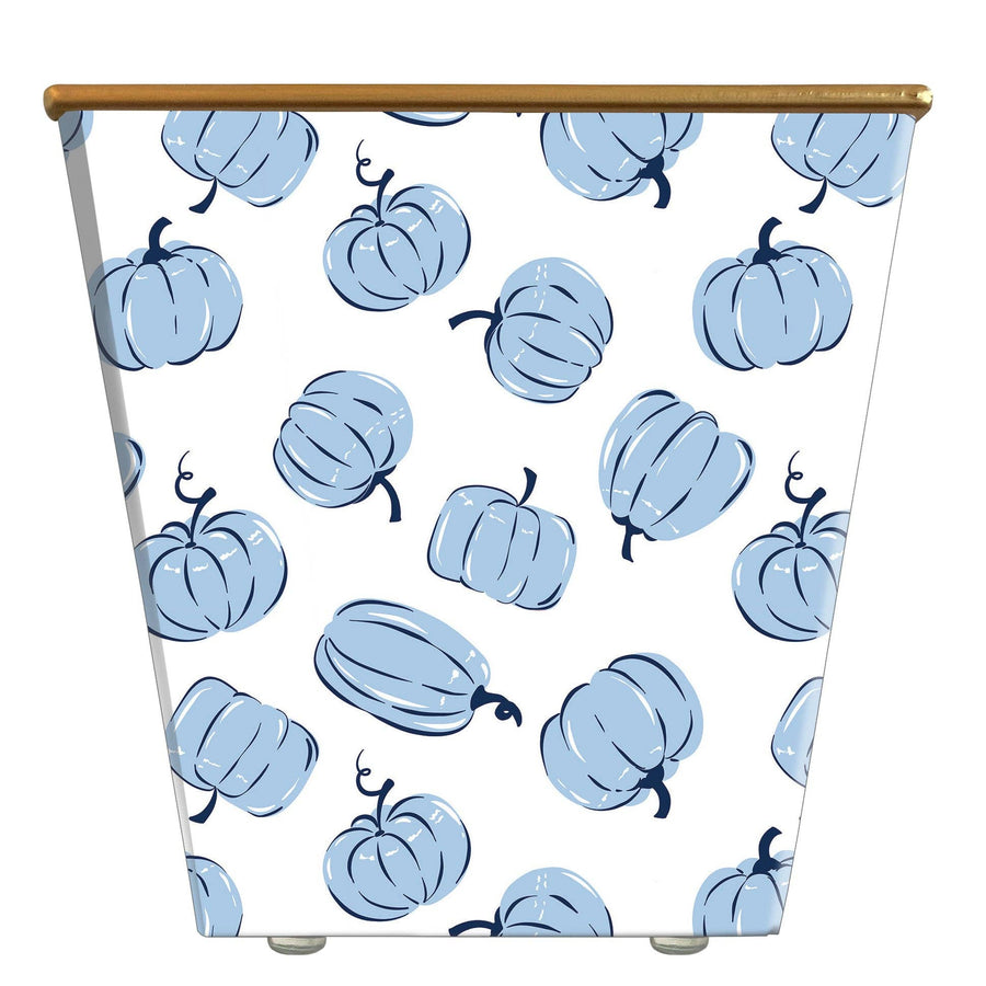 WHH Blue Pumpkins Cachepot Candle