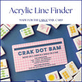Acrylic Mahjong Line Finders