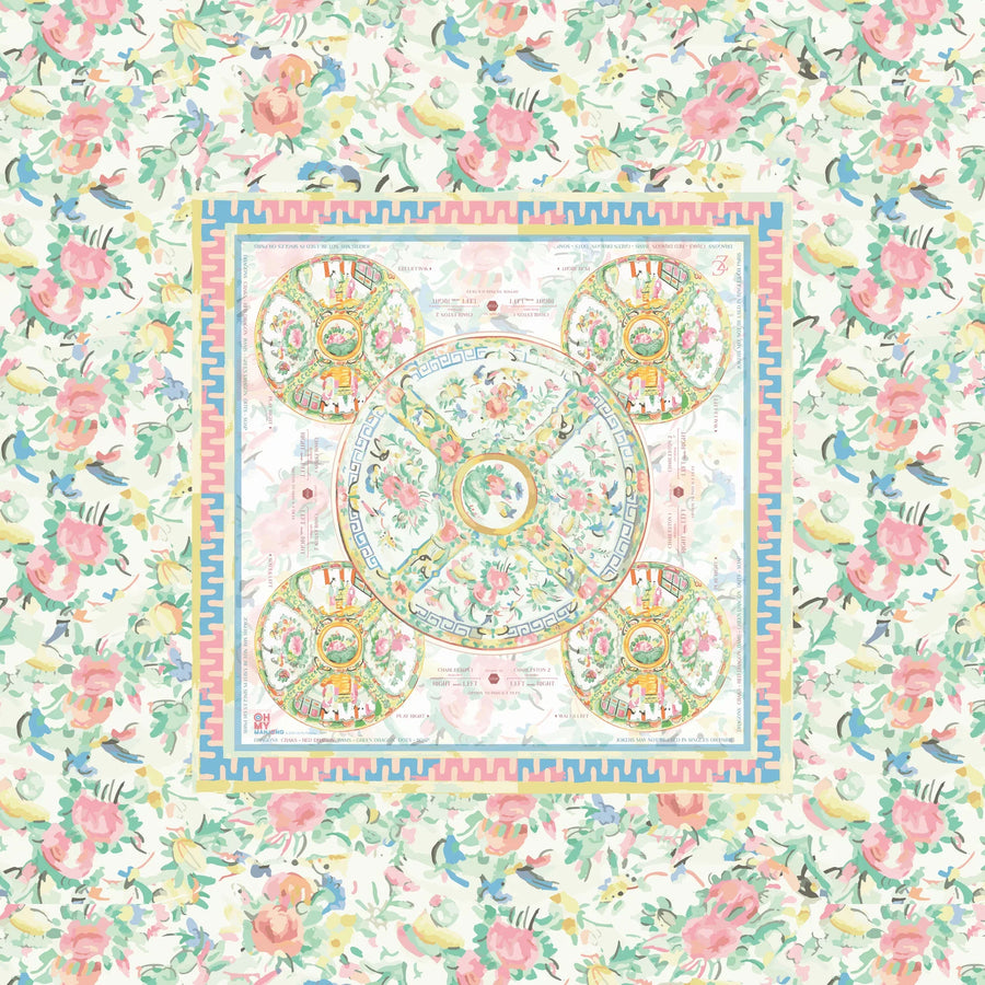 Aristocat Instructional Mahjong Tablecloth