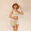 Coral Mini Tropez Tote