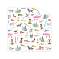 Ski Dogs Wrapping Paper Roll