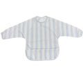 Signature Catch All Bib - Light Blue Stripe