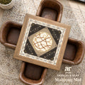 Saddles & Silk Mahjong Mat | Equestrian