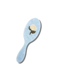 Hand-Painted Hydrangea Amazing Hair Day Brush | Eco-Friendly