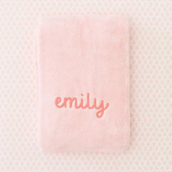 Weezie Basic Bath Towel Ballet Pink