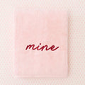Weezie Basic Bath Sheet Ballet Pink