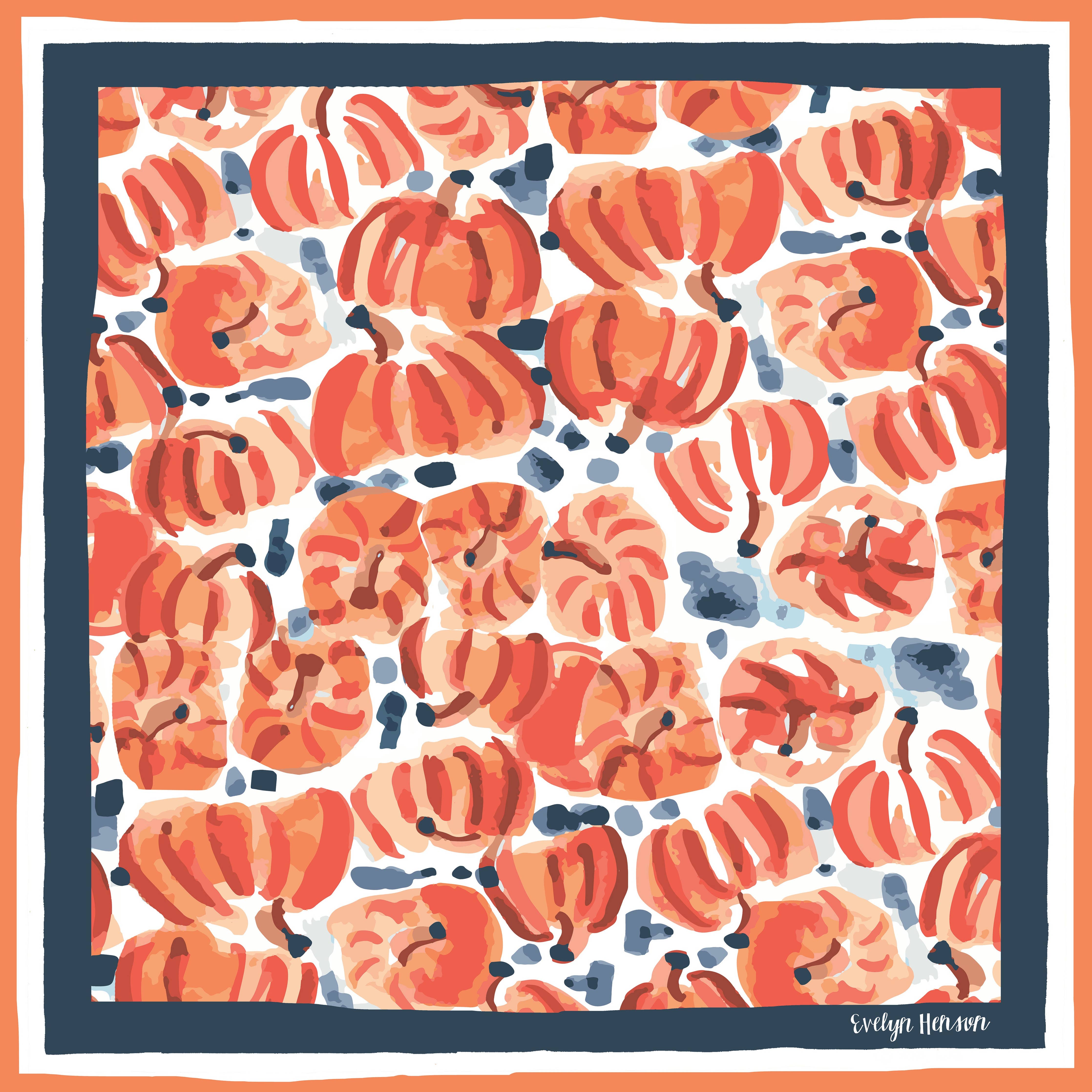 Happy Fall Double-Sided Mahjong Mat