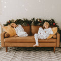 "Jingle Bells"  Christmas Holiday Kid pajamas  Pima cotton