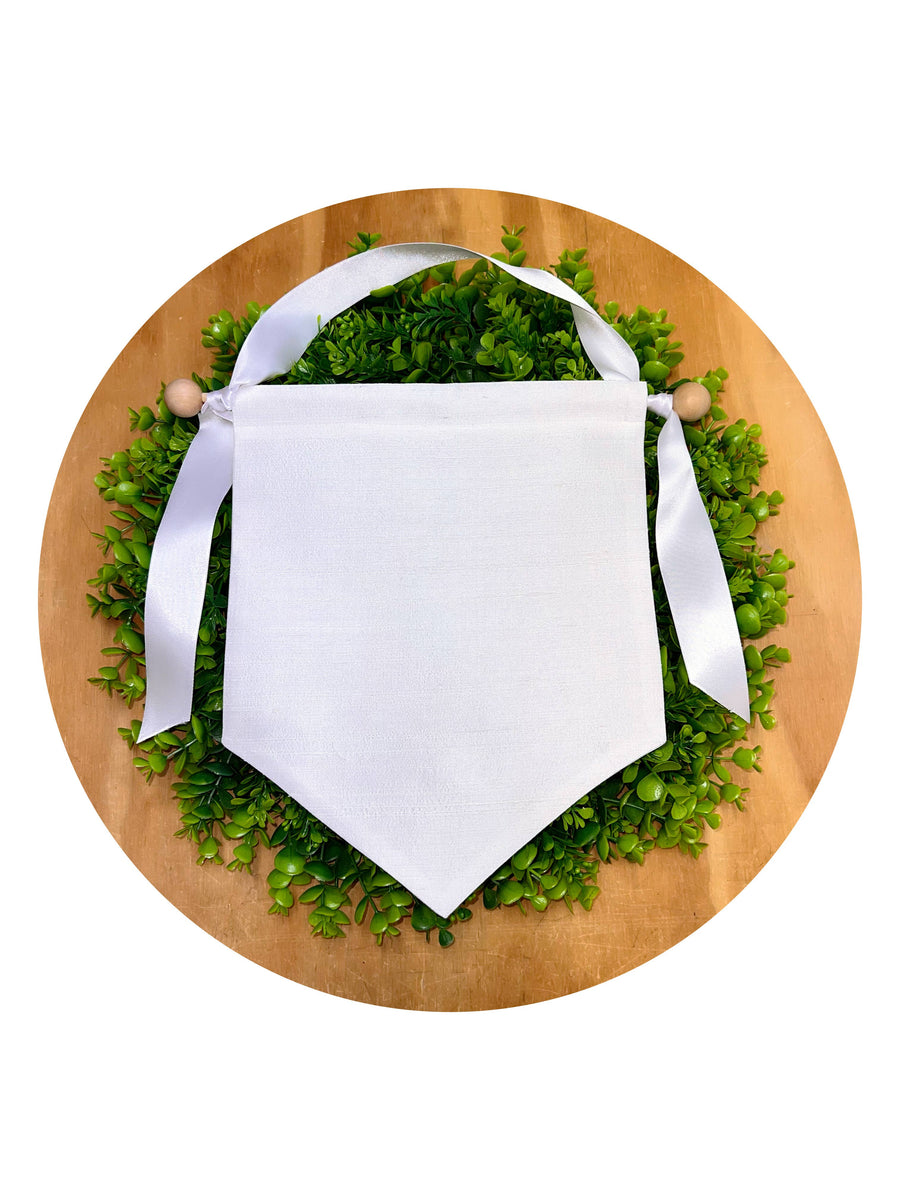Silk Banner with Hanging Set