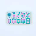 Crystal Confetti Lemon-Lime | Mahjong with a Sprinkle of Color and Joy | 1.25" x 0.9" x 0.7"