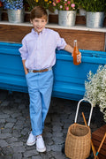 Bella Bliss Twill Boy's Slim Pant