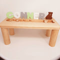Personalized Puzzle Name Bench