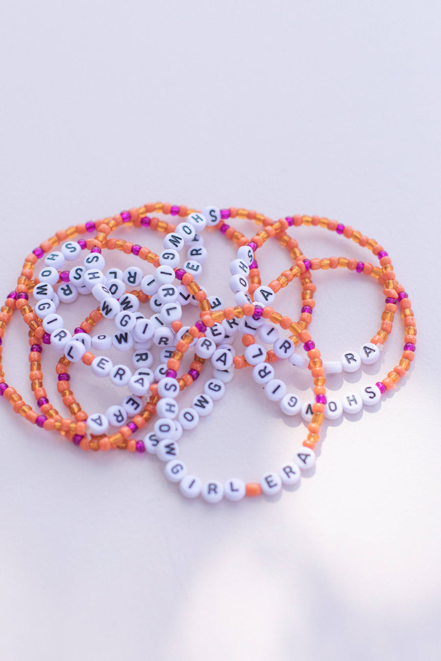 Taylor Friendship Showgirl Era Stretchy Bracelet