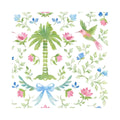 🌴 Palm Garden Party Mahjong Mat – Palm Estate Collection