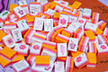 Bams & Bubbly Mahjong Tiles - Champagne
