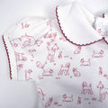 Dogs Pima Cotton Onesie