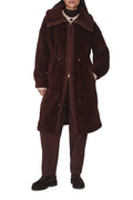 Bennet Long Faux Shearling Coat