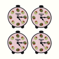 Cocktail Time Linen Cocktail Napkins - Set of 4