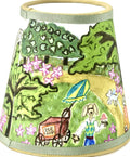 Print Fabric Lampshade for Rechargeable Lamp