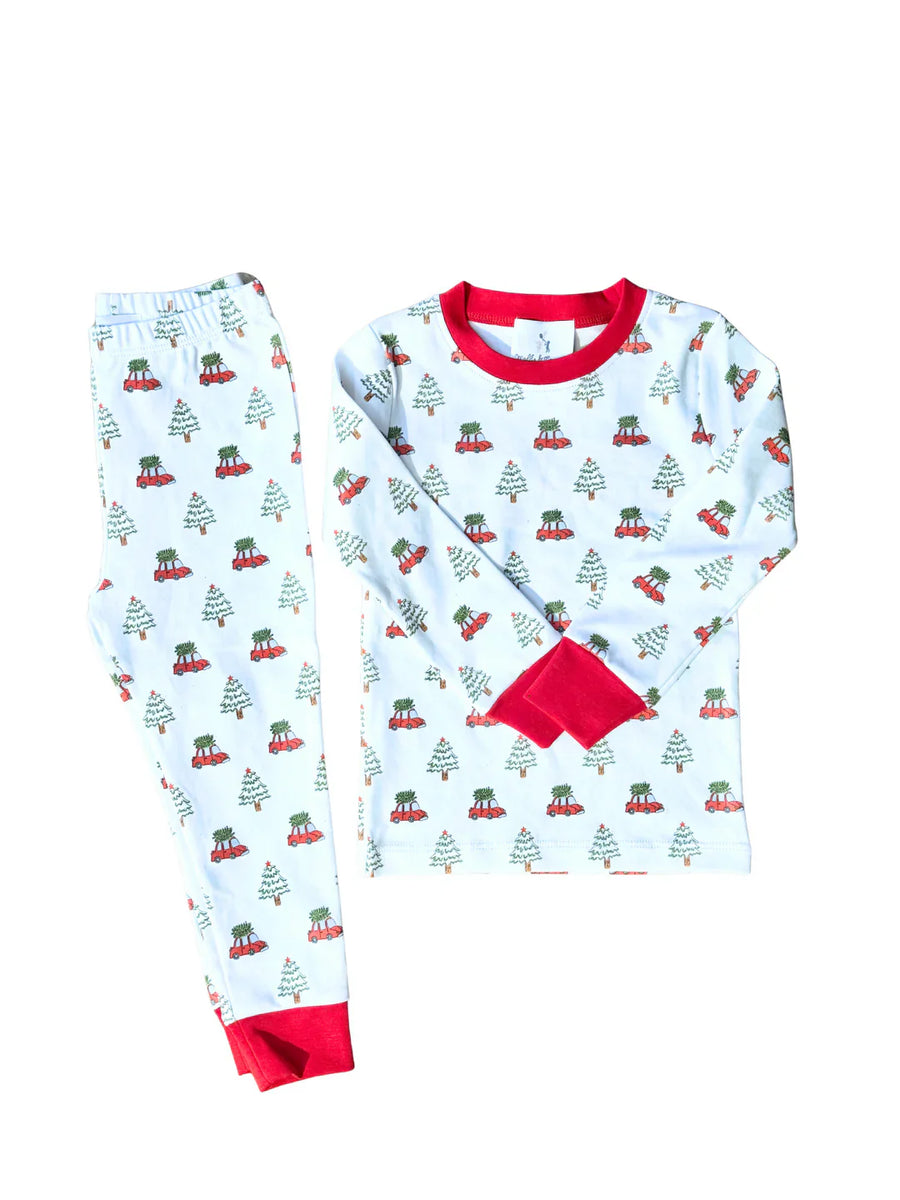 Christmas Tree Car Pajamas